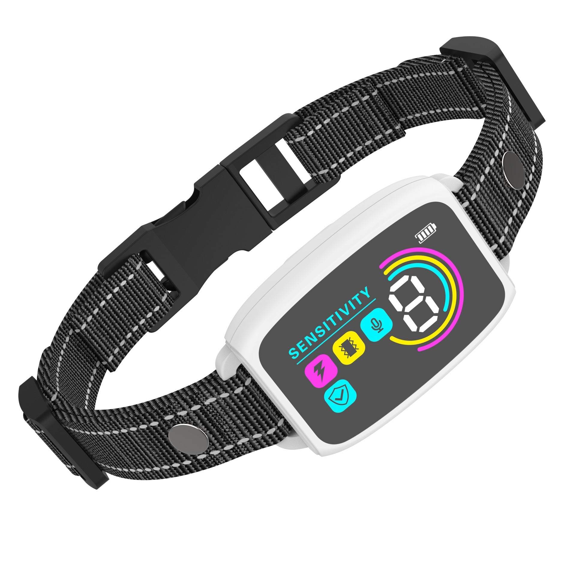 Smart Automatic Anti-Barking Dog Collar with Rechargeable Waterproof Design