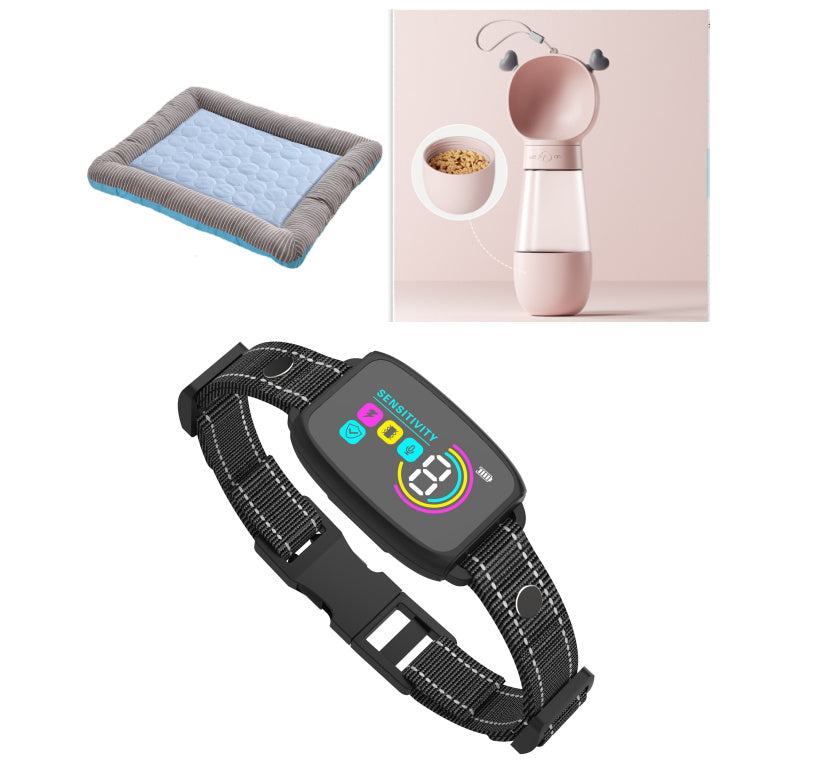 Smart Automatic Anti-Barking Dog Collar with Rechargeable Waterproof Design