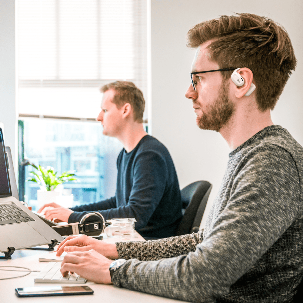 2 Wearable True Wireless In-Ear Headphones