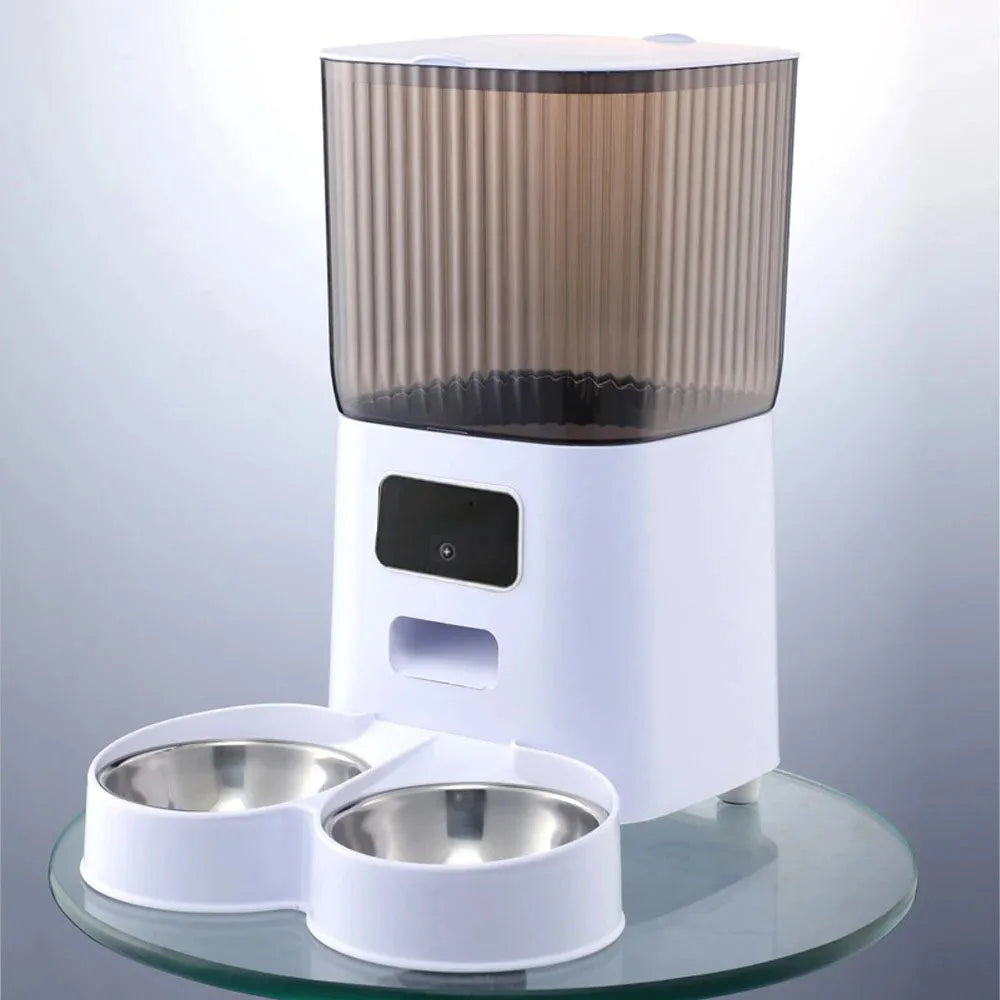 5L Smart Automatic Cat Feeder with Camera and Voice Recorder
