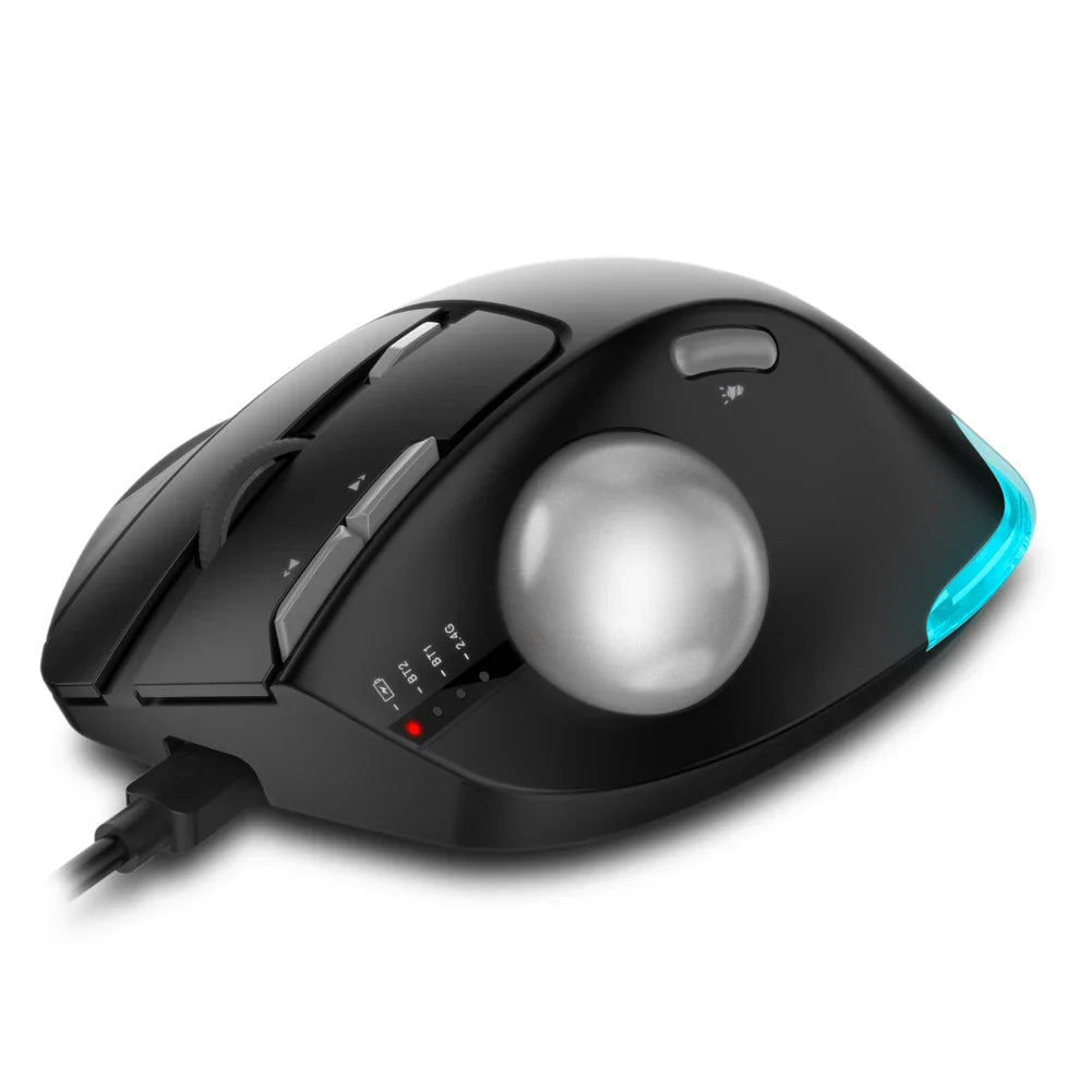 Vertical 2.4G Gaming Mouse Ergonomic 4800DPI Adjustable for PC