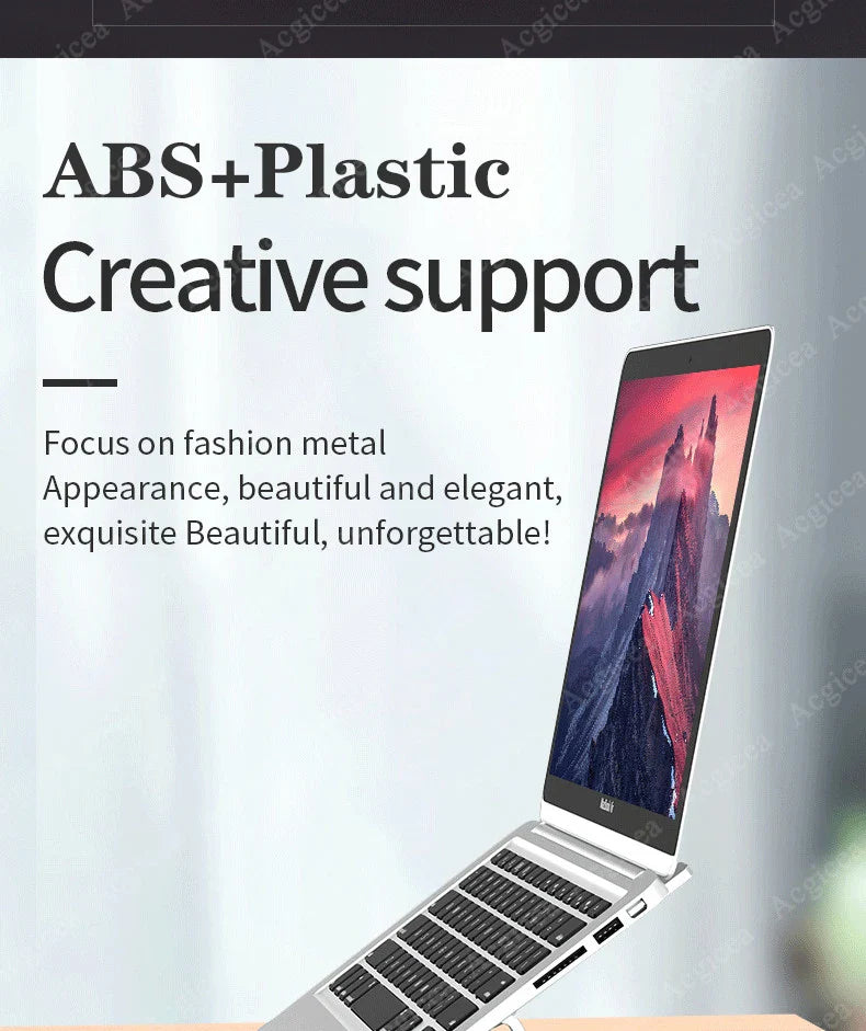 Adjustable Portable Laptop Stand Ergonomic Notebook Holder for MacBook
