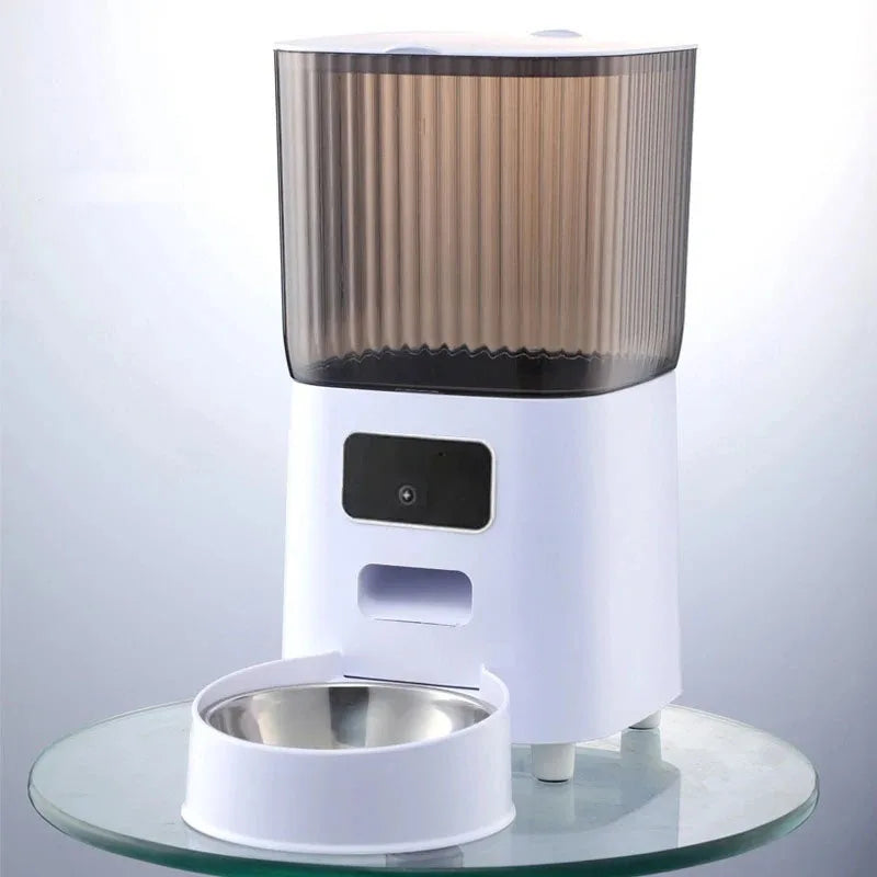 5L Smart Automatic Cat Feeder with Camera and Voice Recorder