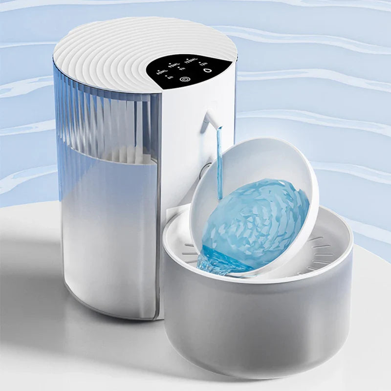 Smart Wireless Automatic Pet Water Dispenser Rechargeable Fountain for Cats