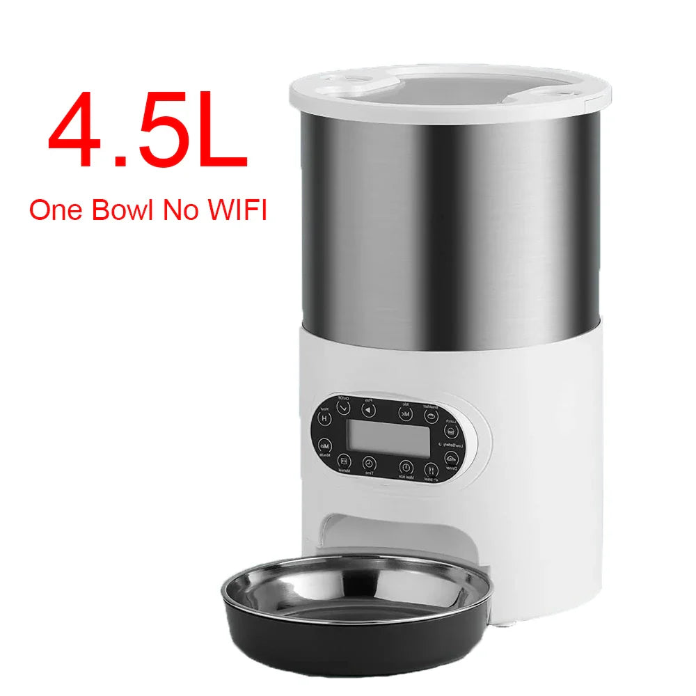 Smart App Pet Feeder for Cats and Dogs with Remote Control