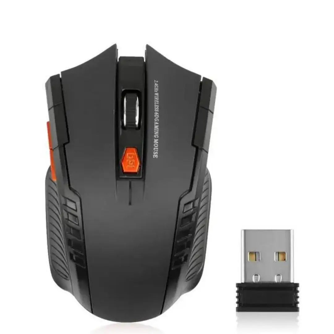2.4G Wireless 1600DPI Gaming Mouse with 6 Buttons