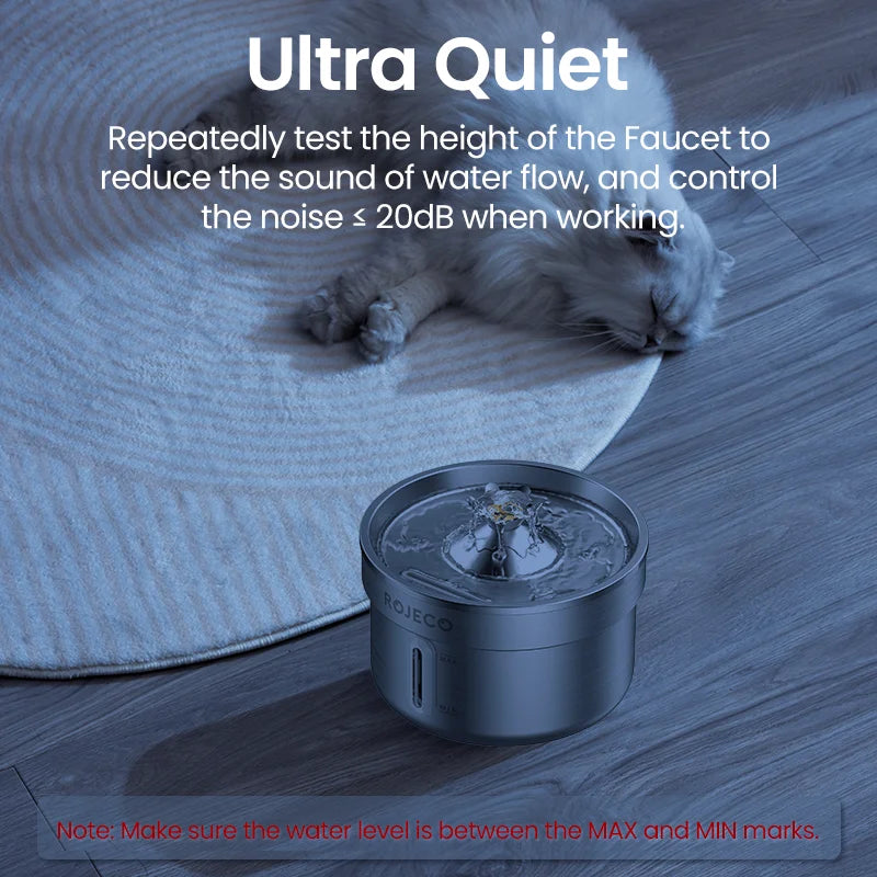 Stainless Steel Automatic Pet Water Fountain Smart Dispenser for Cats