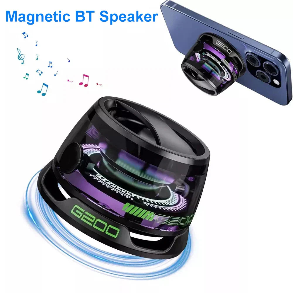 Multifunctional Bluetooth 5.3 Mini Speaker with RGB Lights and Holder