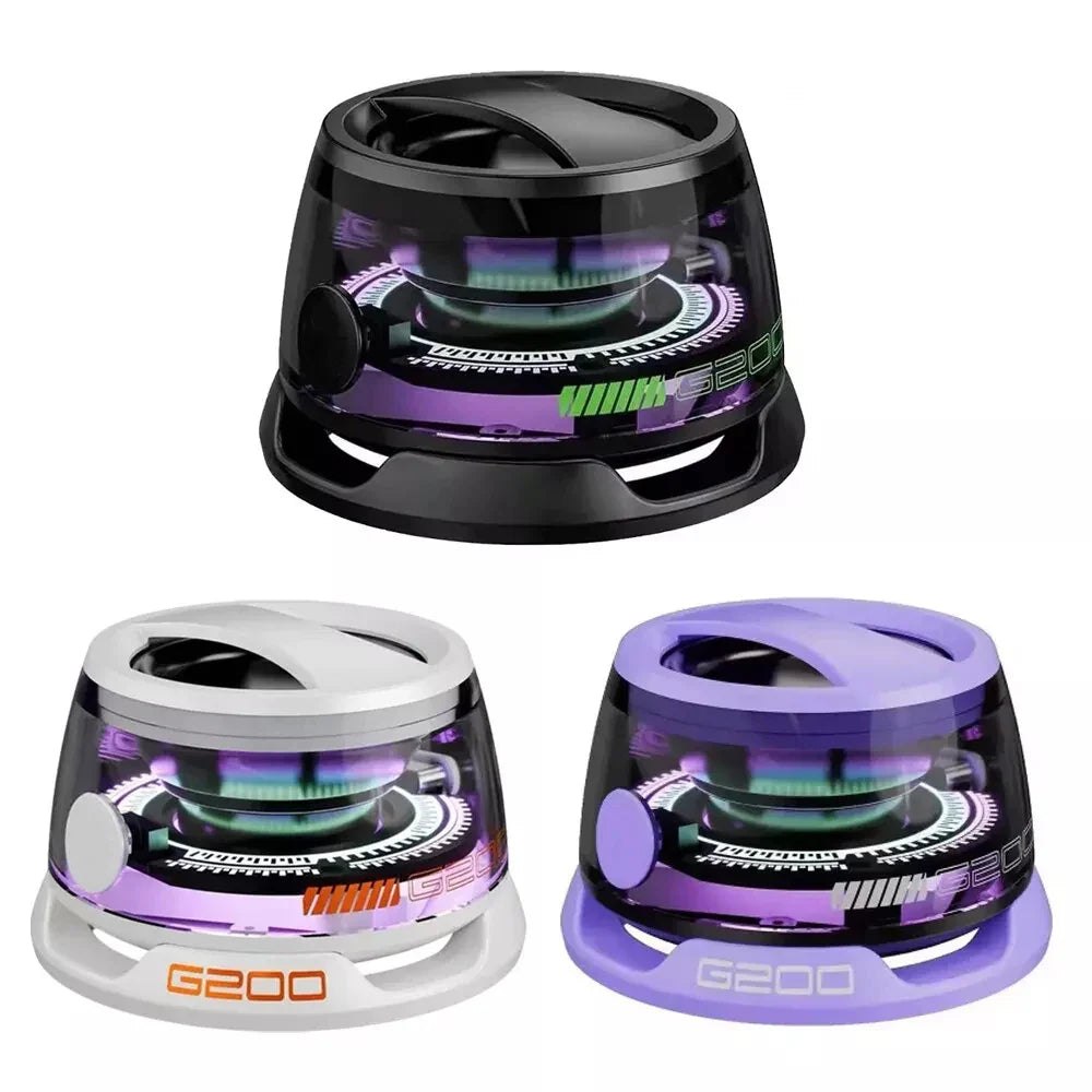 Multifunctional Bluetooth 5.3 Mini Speaker with RGB Lights and Holder