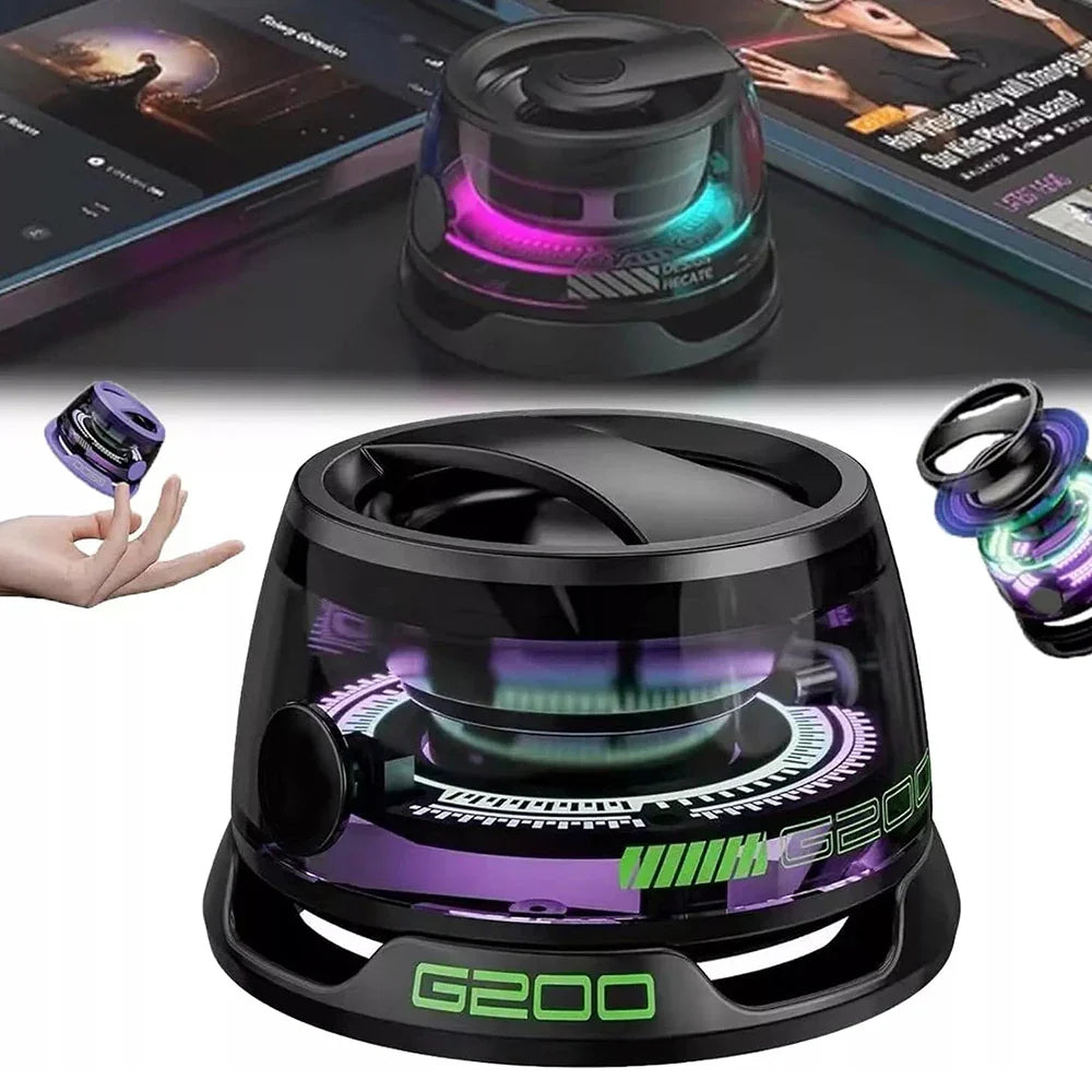 Multifunctional Bluetooth 5.3 Mini Speaker with RGB Lights and Holder
