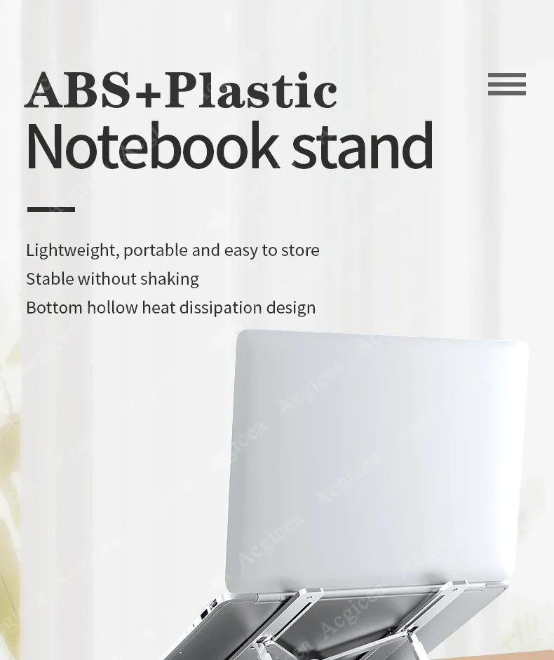 Adjustable Portable Laptop Stand Ergonomic Notebook Holder for MacBook