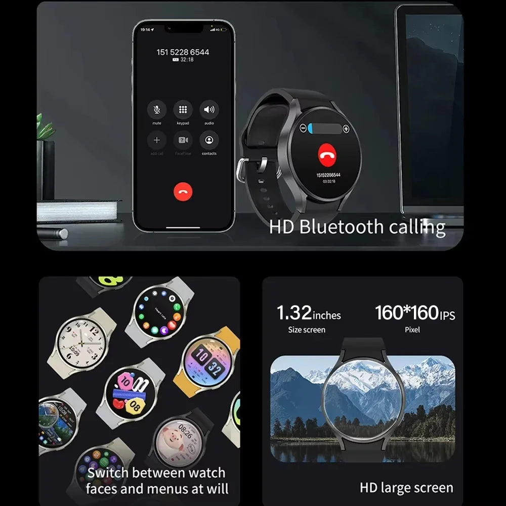 2025 New Watch 6 Smart Watch with Bluetooth Call and Fitness