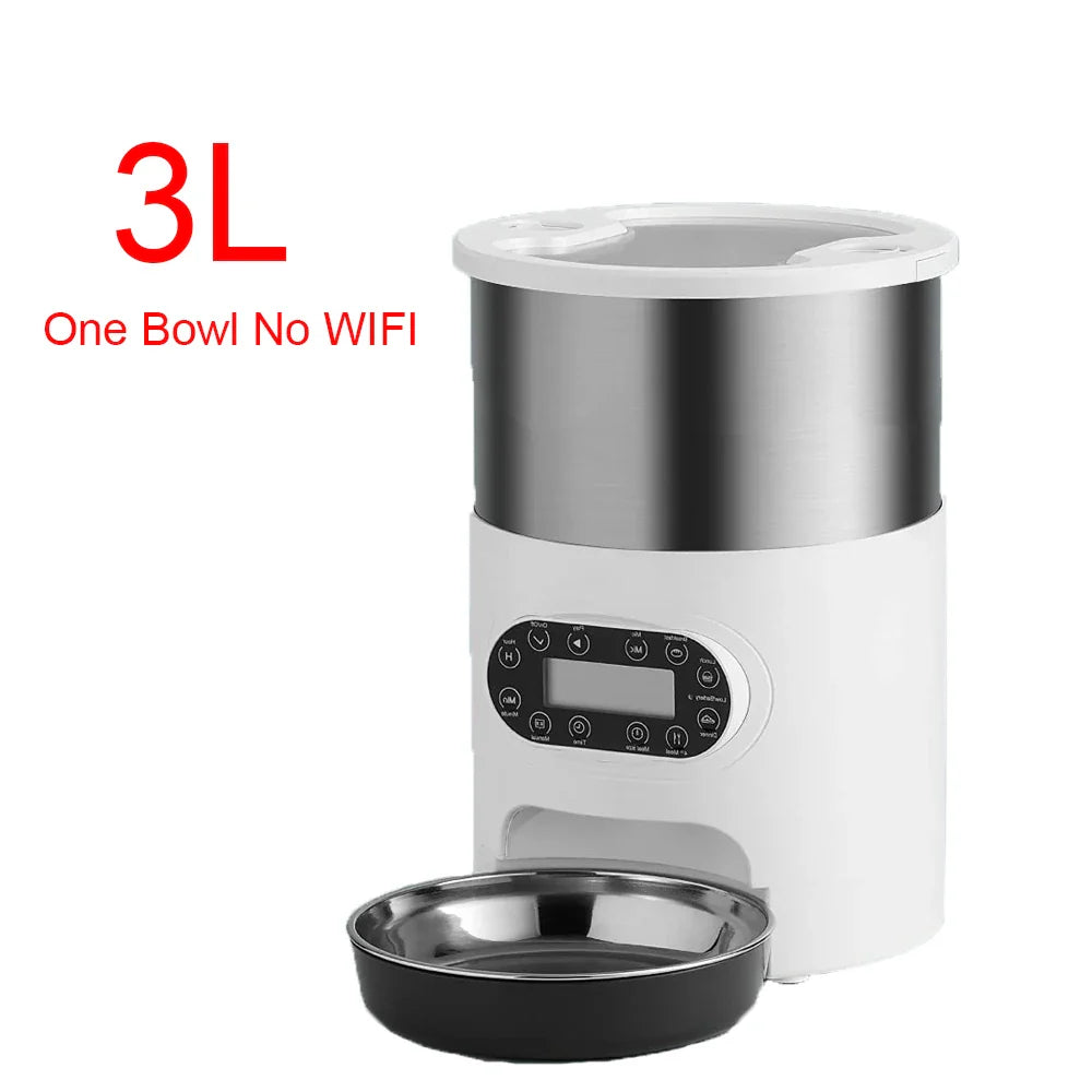 Smart App Pet Feeder for Cats and Dogs with Remote Control