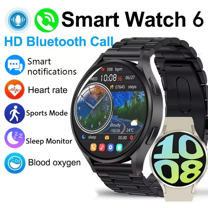 2025 New Watch 6 Smart Watch with Bluetooth Call and Fitness