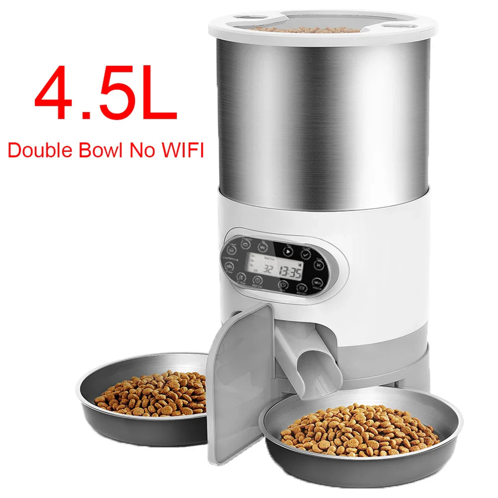 Smart App Pet Feeder for Cats and Dogs with Remote Control