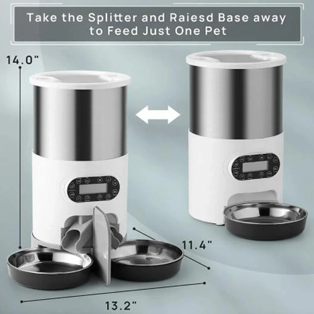 Smart App Pet Feeder for Cats and Dogs with Remote Control