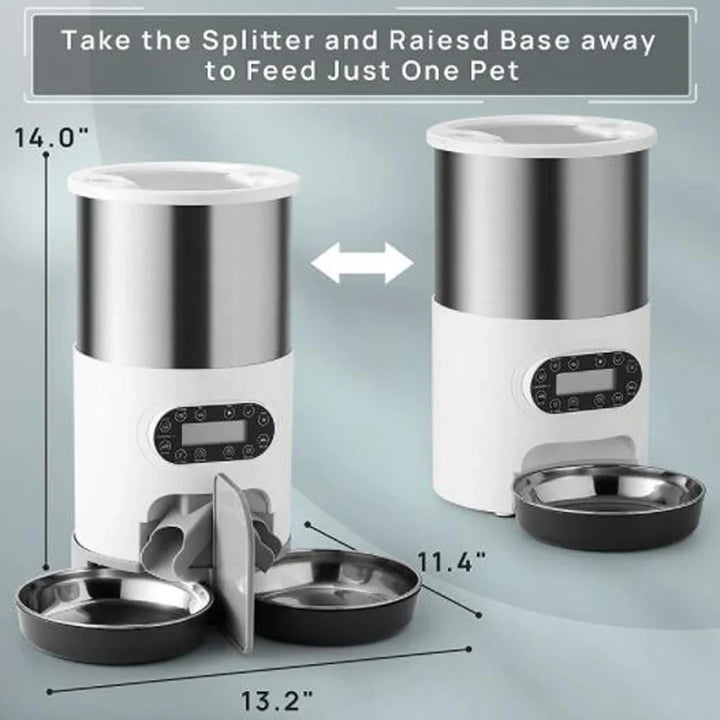 Smart App Pet Feeder for Cats and Dogs with Remote Control