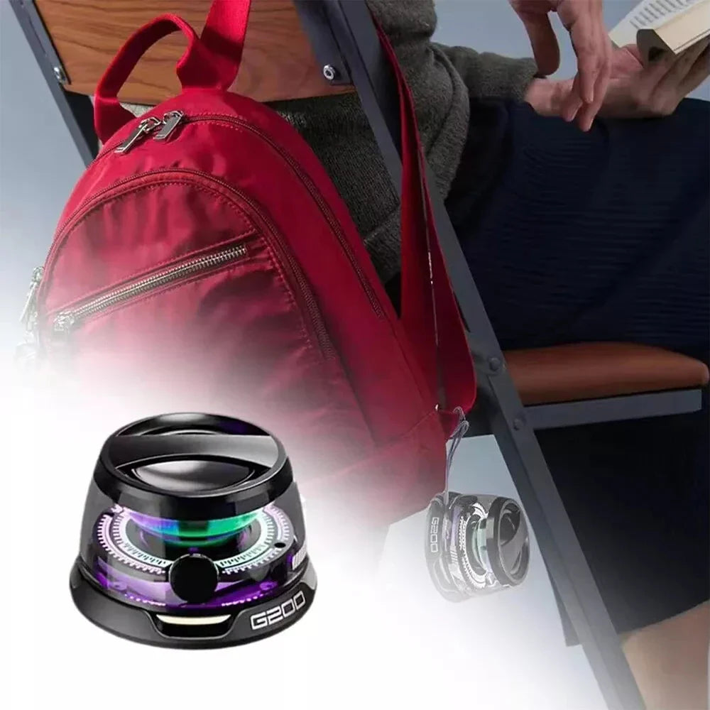 Multifunctional Bluetooth 5.3 Mini Speaker with RGB Lights and Holder