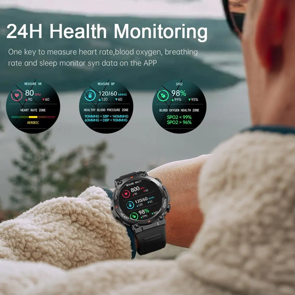 1.39" HD Bluetooth Call Smart Watch MD56 for Android iOS