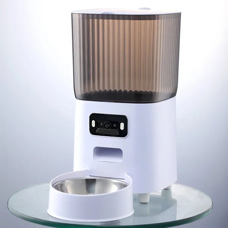 5L Smart Automatic Cat Feeder with Camera and Voice Recorder