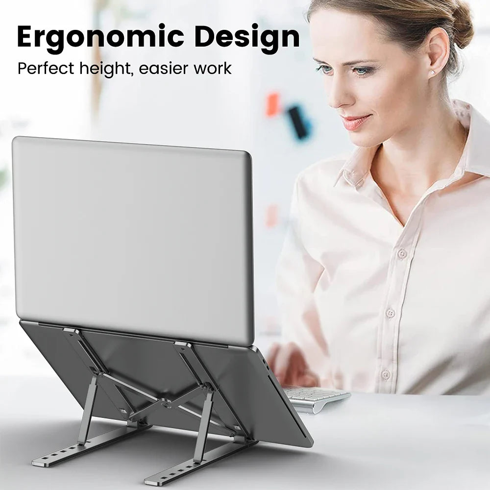 Adjustable Portable Laptop Stand Ergonomic Notebook Holder for MacBook