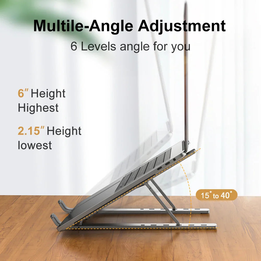 Adjustable Portable Laptop Stand Ergonomic Notebook Holder for MacBook