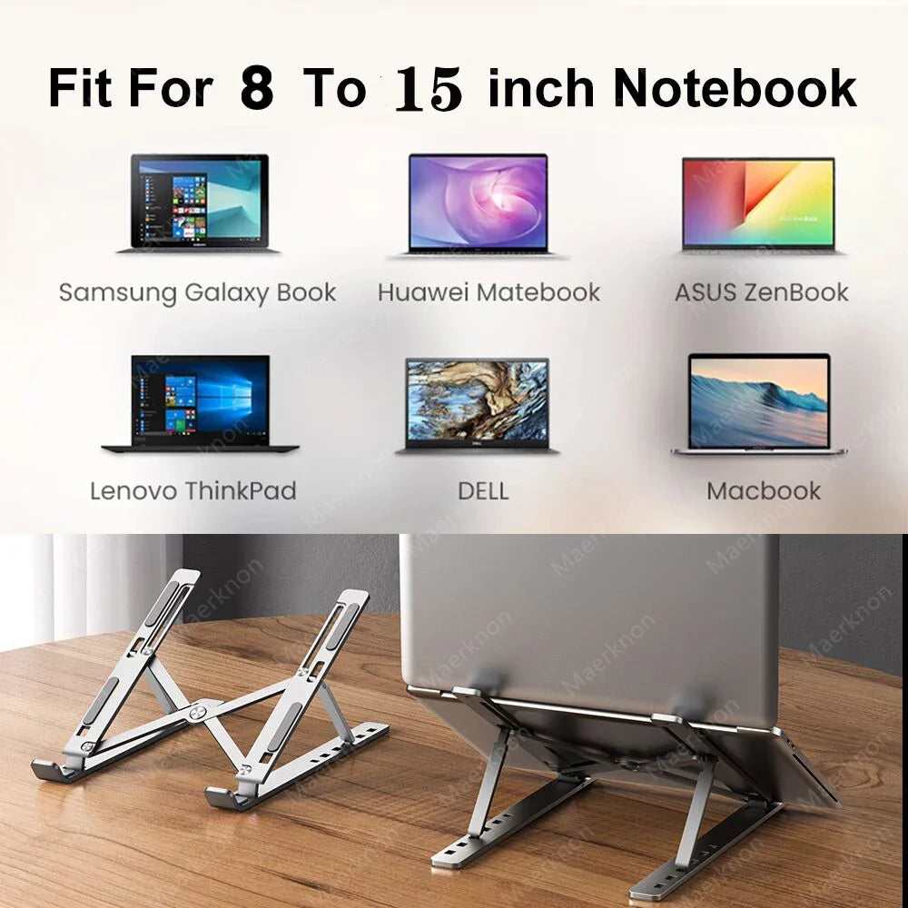 Adjustable Portable Laptop Stand Ergonomic Notebook Holder for MacBook