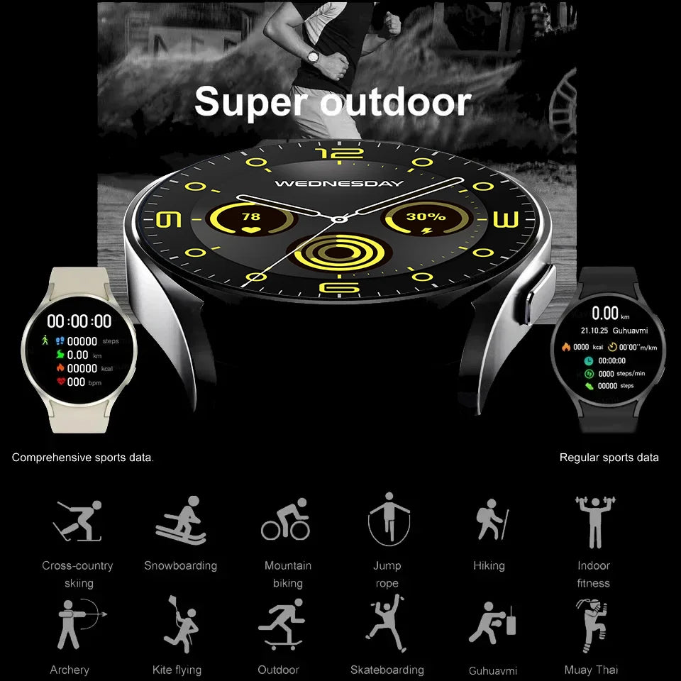 2025 New Watch 6 Smart Watch with Bluetooth Call and Fitness