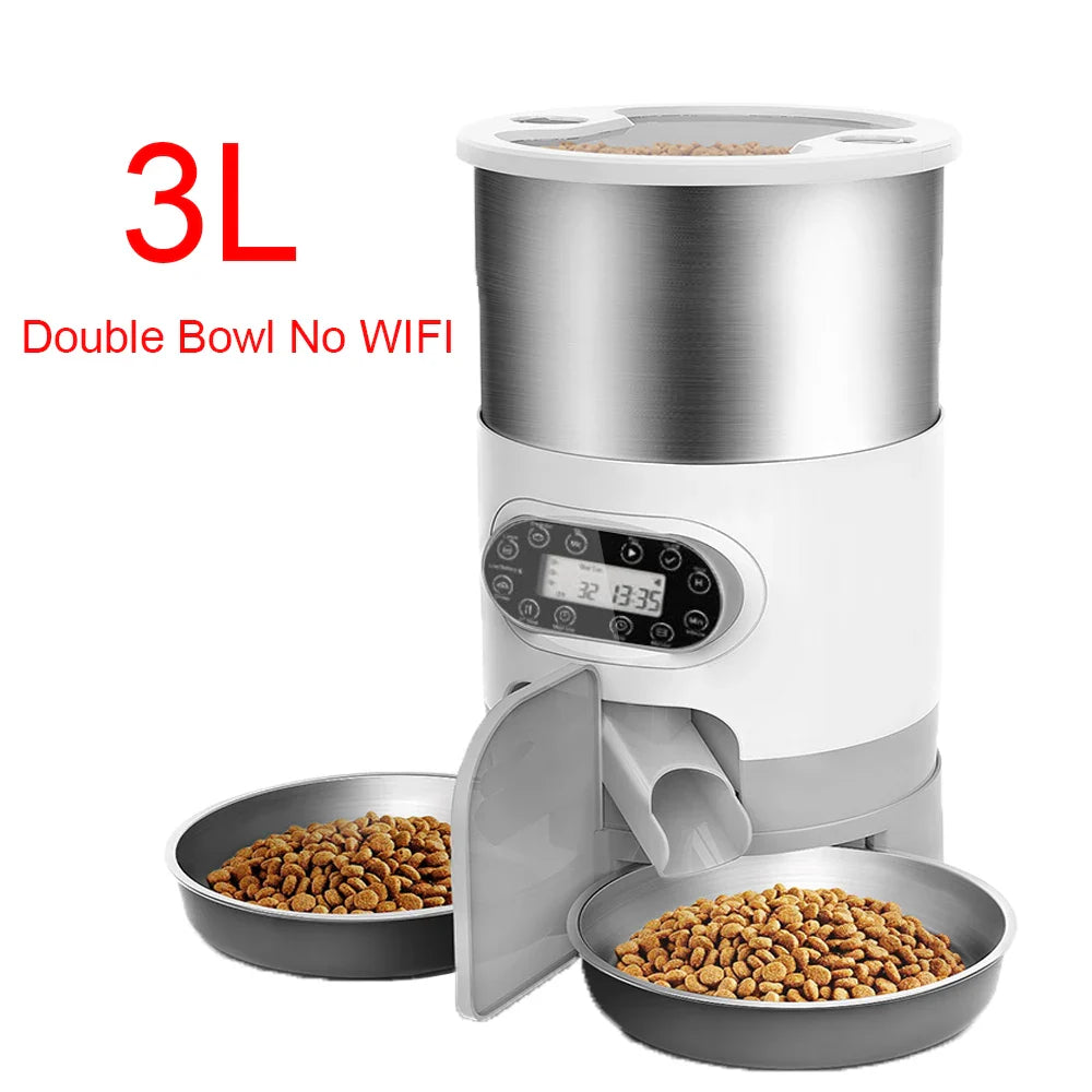 Smart App Pet Feeder for Cats and Dogs with Remote Control