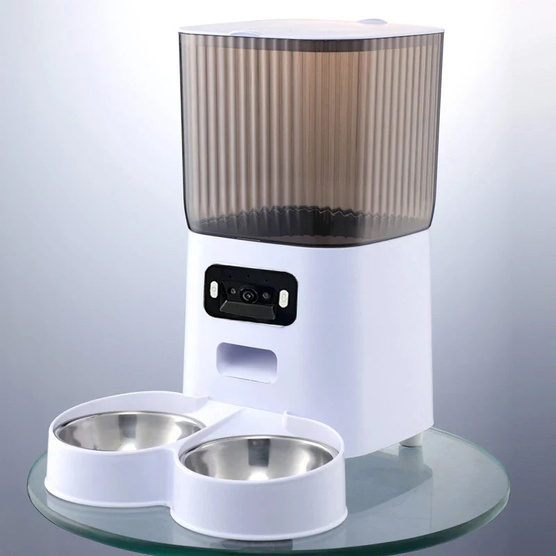 5L Smart Automatic Cat Feeder with Camera and Voice Recorder