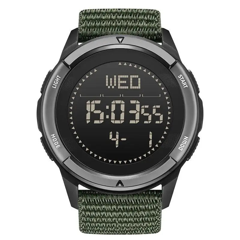 Outdoor Smart Watch with Pedometer, Compass, AMOLED Screen, Waterproof