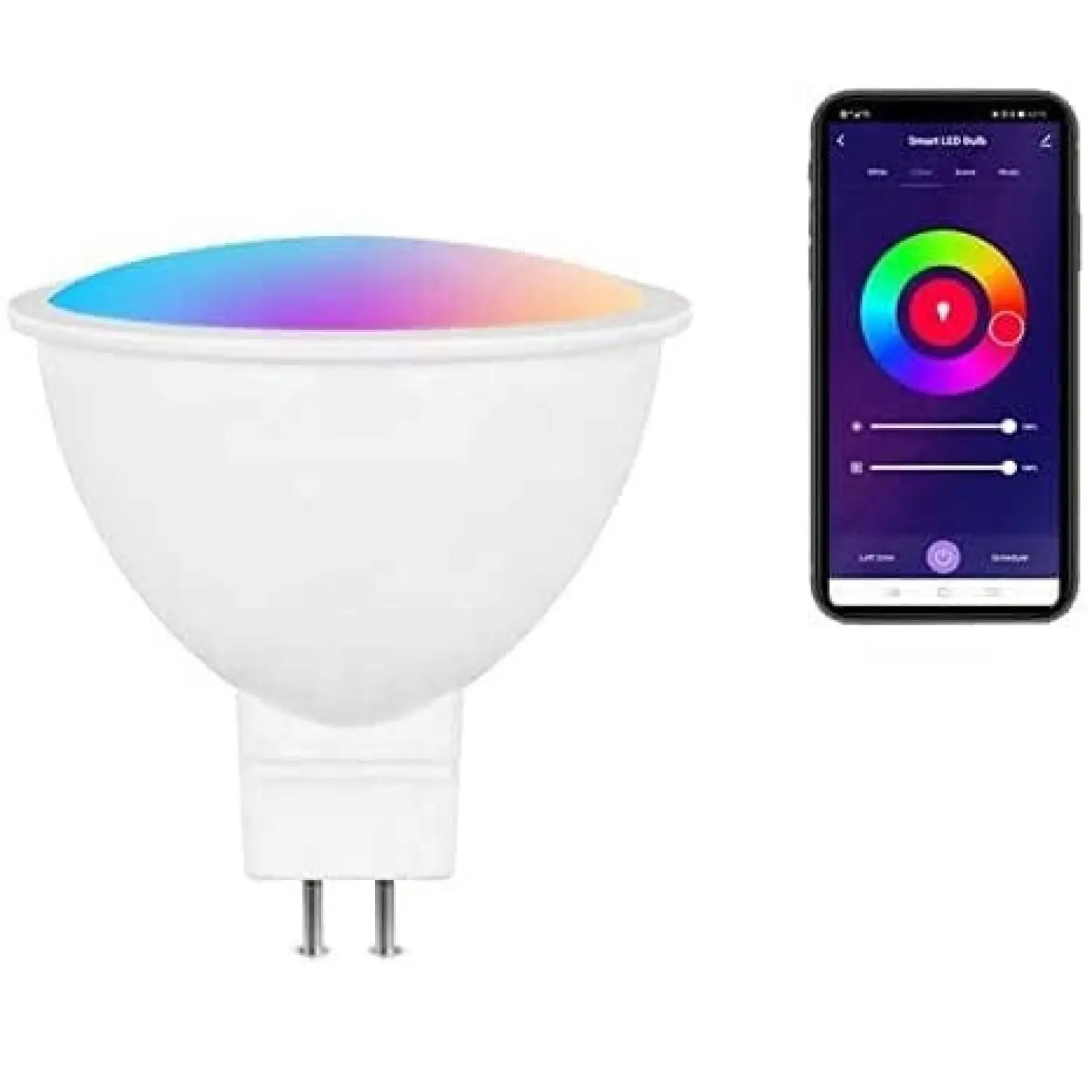 MR16 5W LED Smart Bulb Wi-Fi Tuya Alexa Google Compatible